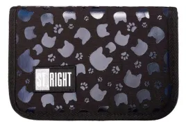 st-right-piornik-szkolny-dwuklapkowy-dla-dziewczynki-black-cats