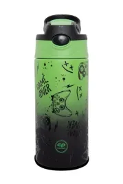 coolpack-bidon-butelka-na-wode-termos-metalowy-game-over-gradient-green