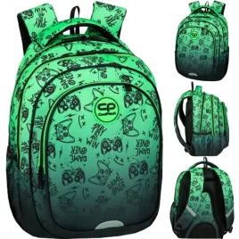 coolpack-fast-plecak-szkolny-mlodziezowy-dla-chlopca-game-over-green