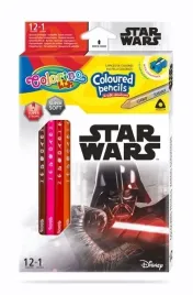 colorino-disney-kredki-olowkowe-trojkatne-13-kolorow-star-wars