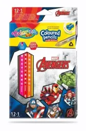 colorino-disney-kredki-olowkowe-trojkatne-13-kolorow-avengers