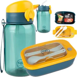coolpack-bidon-szkolny-sniadaniowka-szkolna-widelec-lyzka-zestaw-yellow