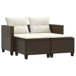 2-osobowa-sofa-ogrodowa-z-podnozkami-brazowa-polirattan