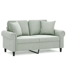 2-osobowa-sofa-z-poduszkami-jasnoszara-120-cm-aksamit