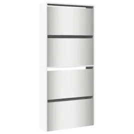 szafka-na-buty-z-lustrem-4-poziomy-biala-polysk-63x17x134cm