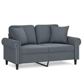 2-osobowa-sofa-z-poduszkami-ciemnoszara-120-cm-aksamit