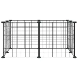 klatka-dla-zwierzat-8-paneli-czarna-35x35-cm-s