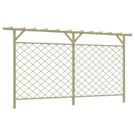 ogrodzenie-ogrodowe-z-kratka-i-pergola-drewno
