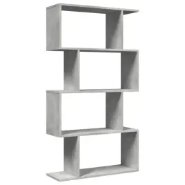 regal-przegroda-4-poziomy-szarosc-betonu-70x24x129-cm