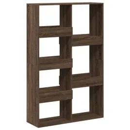 regal-brazowy-dab-100x33x1555-cm-material-drewnopochodny