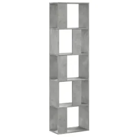 5-poziomowy-regal-na-ksiazki-szarosc-betonu-45x235x1625-cm