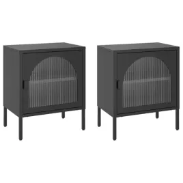 szafki-nocne-2-szt-czarne-50x35x60-cm-szklo-i-stal