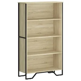 regal-na-ksiazki-dab-sonoma-80x31x1375-cm
