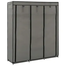 szafa-z-przegrodami-i-drazkami-szara-150x45x175-cm-tkanina