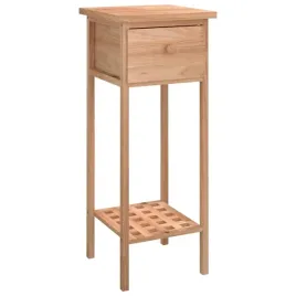 stolik-boczny-z-szuflada-25x25x60-cm-lite-drewno-orzechowe