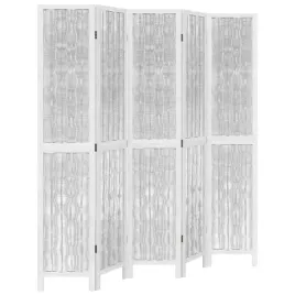 parawan-pokojowy-5-panelowy-bialy-lite-drewno-paulowni