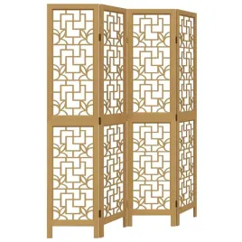 parawan-pokojowy-4-panelowy-brazowy-lite-drewno-paulowni