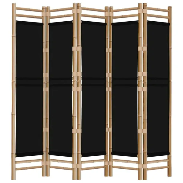 skladany-parawan-5-panelowy-200-cm-bambus-i-plotno-szerokosc-parawanu-200-cm