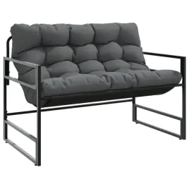 lawka-ogrodowa-z-poduszka-antracytowa-113-cm-stal
