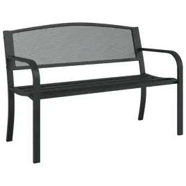 lawka-ogrodowa-119-cm-czarna-stalowa