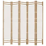skladany-parawan-5-panelowy-200-cm-bambus-i-plotno-szerokosc-parawanu-200-cm