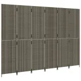 parawan-6-panelowy-szary-polirattan-szerokosc-parawanu-294-cm