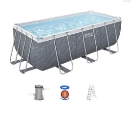 basen-stelazowy-404x201x100-steel-pro-max-marble-bestway-56721