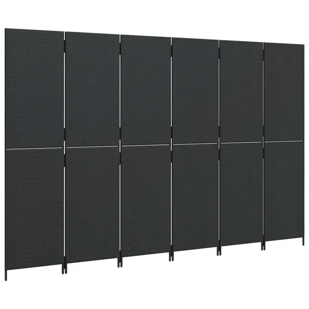 parawan-6-panelowy-czarny-polirattan-szerokosc-parawanu-294-cm