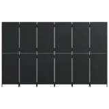 parawan-6-panelowy-czarny-polirattan-kod-producenta-365352