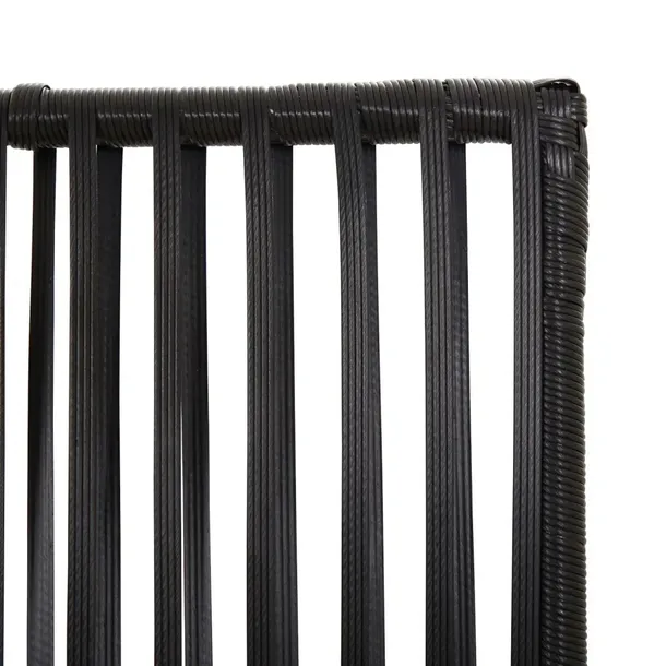 parawan-6-panelowy-czarny-polirattan-kod-producenta-365400