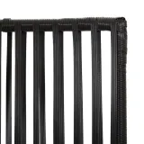 parawan-6-panelowy-czarny-polirattan-kod-producenta-365400
