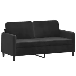 sofa-2-osobowa-czarna-140-cm-tapicerowana-aksam