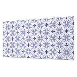 okladzina-samoprzylepna-z-grafika-wzor-geometryczny-z-kwiatami-100x50-cm