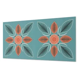 samoprzylepny-panel-winylowy-z-nadrukiem-kwiatowy-wzor-z-liscmi-100x50-cm