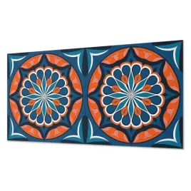 panel-z-nadrukiem-winylowy-samoprzylepny-wzor-mandali-z-liscmi-100x50-cm