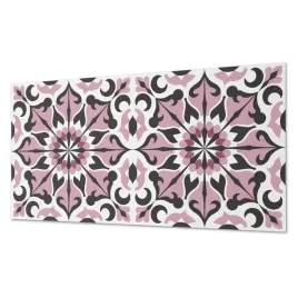 winylowy-panel-samoprzylepny-z-nadrukiem-wzor-roslinny-w-symetrii-100x50-cm