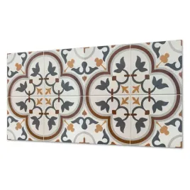 panel-z-nadrukiem-samoprzylepny-winylowy-wzor-kwiatowy-w-kratke-100x50-cm