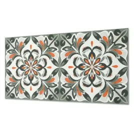 panel-z-nadrukiem-samoprzylepny-winylowy-kwiatowy-wzor-z-liscmi-100x50-cm