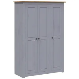 szafa-trzydrzwiowa-szara-118x50x1715-cm-sosna
