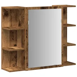 szafka-lazienkowa-z-lustrem-stare-drewno-80x205x64-cm
