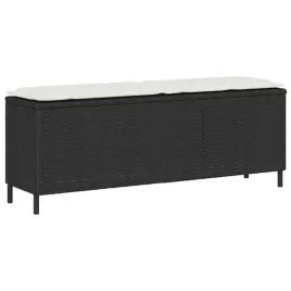 lawka-ogrodowa-z-poduszka-czarna-110x30x405-cm