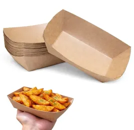 tacka-papierowa-kraft-lodka-gleboka-tacki-uniwersalne-cateringowe-50-szt