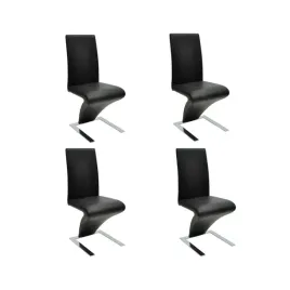 krzesla-stolowe-4-szt-czarne-sztuczna-skora