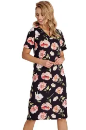 taro-koszula-nocna-peony-3134-czarny-m