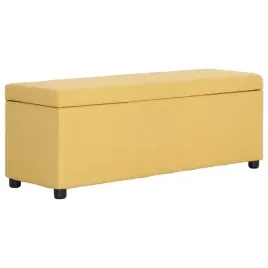lawka-ze-schowkiem-116-cm-zolta-poliester