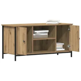szafka-rtv-artisan-oak-100x40x50-cm-z-drewna-inzynieryjnego-i-stali