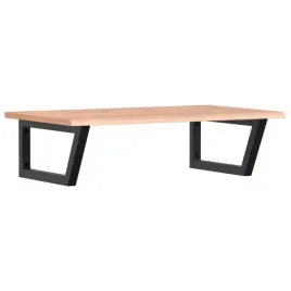 polka-scienna-pod-umywalke-stal-i-lite-drewno-debowe