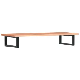 polka-scienna-pod-umywalke-stal-i-lite-drewno-debowe