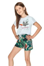 taro-pizama-dziewczeca-sonia-2711-szary-110