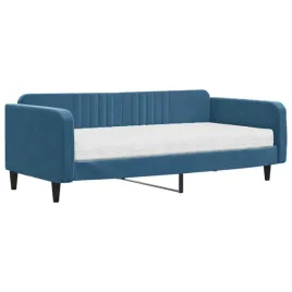 sofa-z-materacem-do-spania-niebieska-100x200-cm